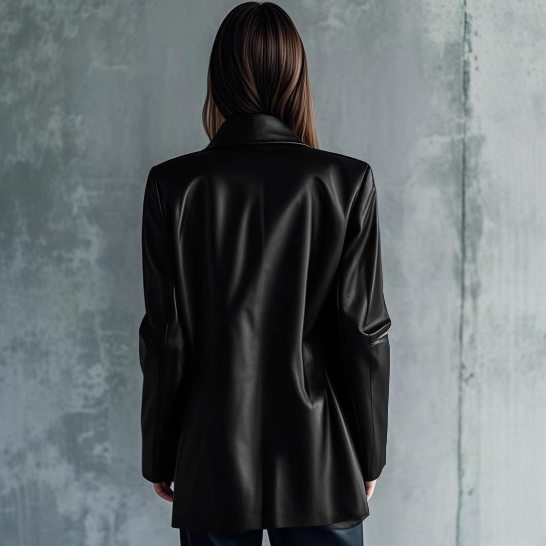 Vegan Leather Jacket