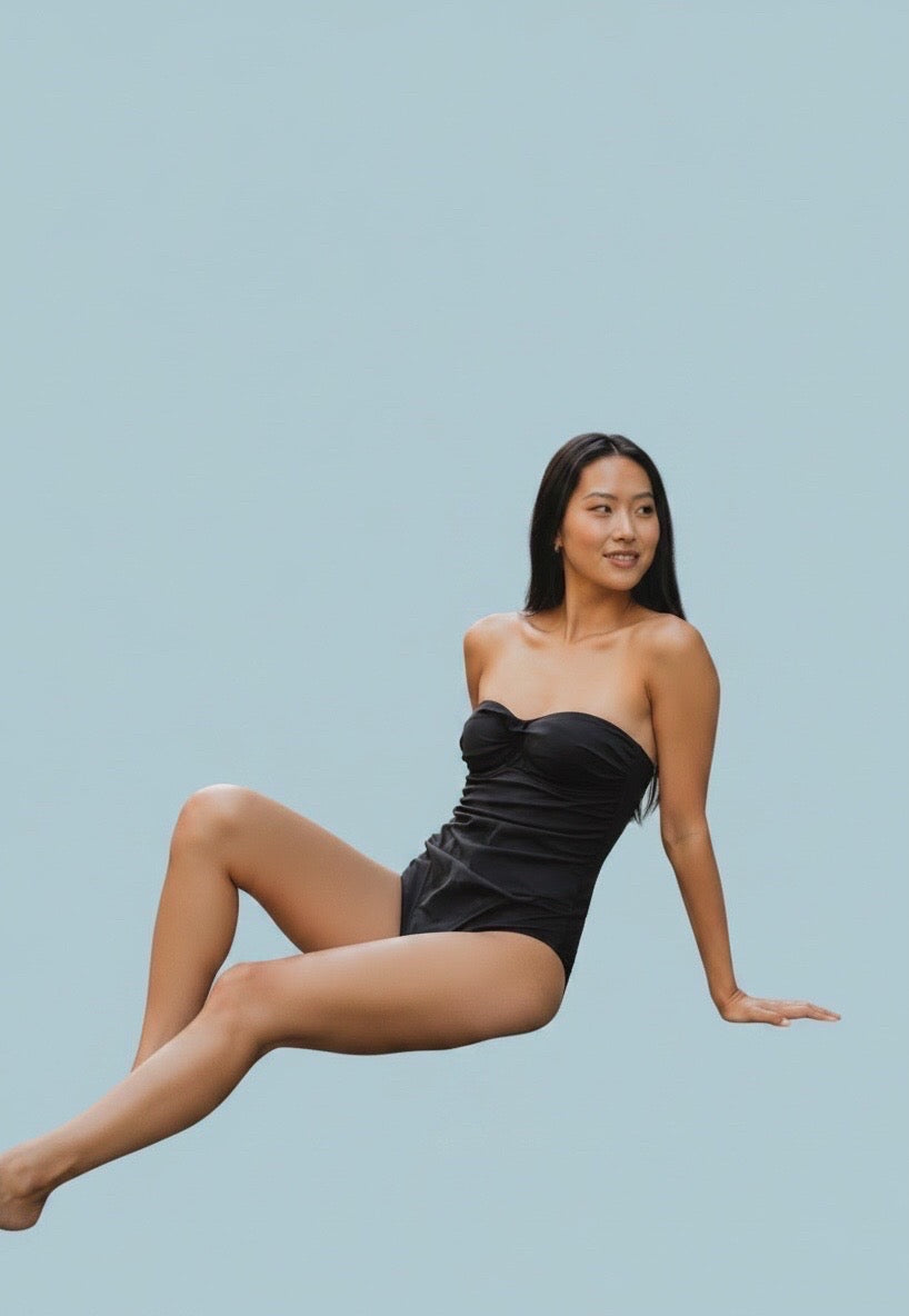 One Piece Swimsuit with Removable Straps