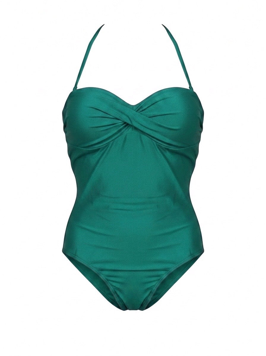 One Piece Swimsuit with Removable Straps