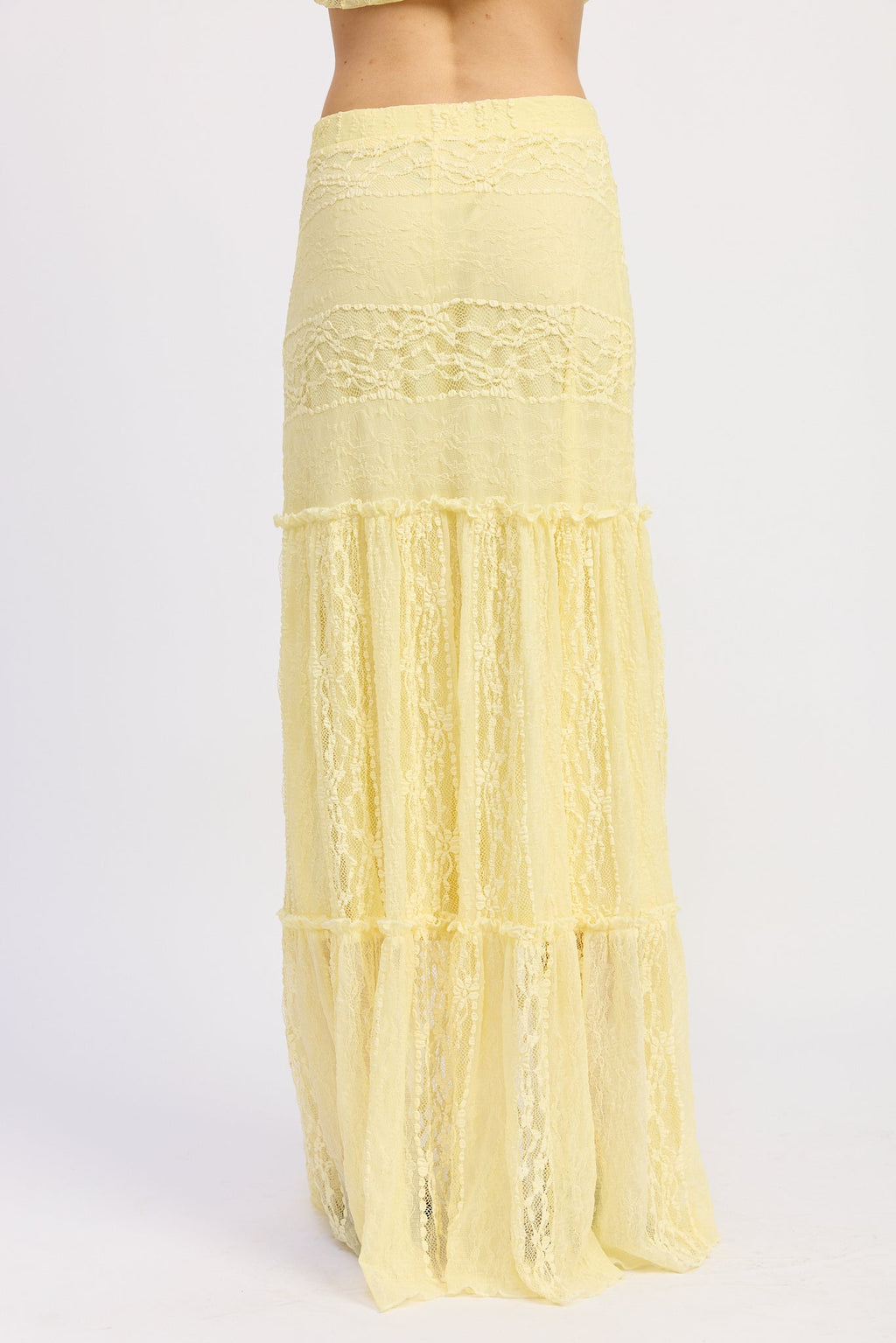 Mermaid Tiered Maxi Skirt — Flowy Boho Style