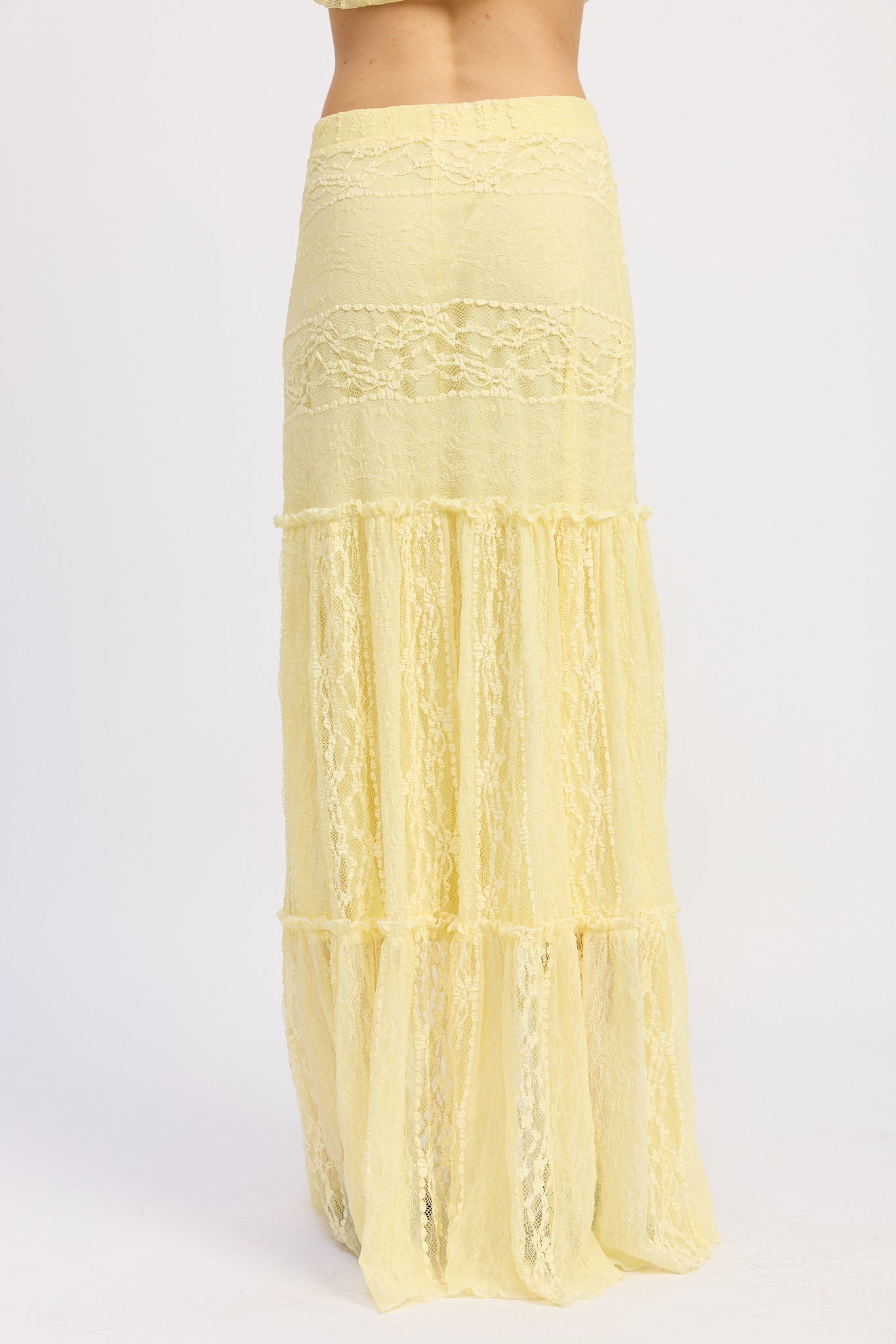 Mermaid Tiered Maxi Skirt — Flowy Boho Style