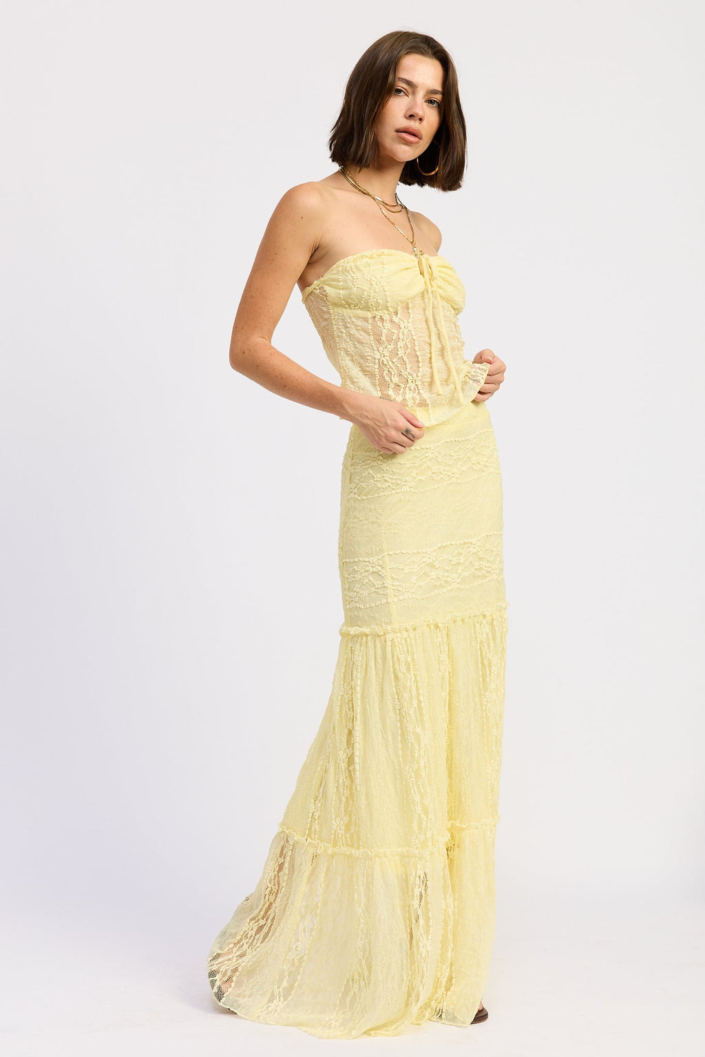 Mermaid Tiered Maxi Skirt — Flowy Boho Style