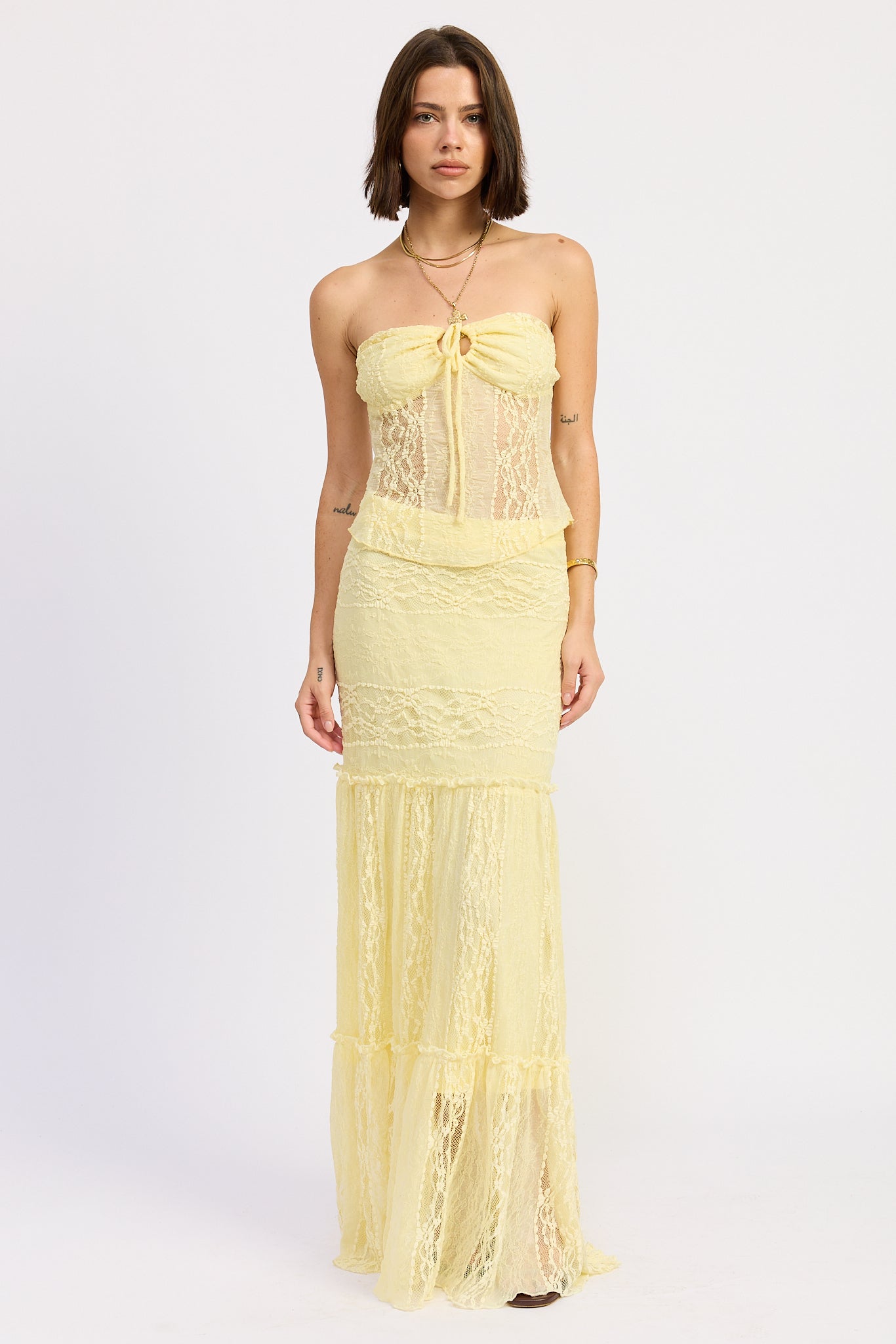Mermaid Tiered Maxi Skirt — Flowy Boho Style