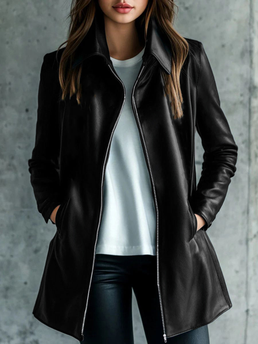 Vegan Leather Jacket