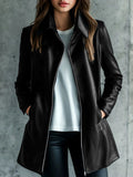 Vegan Leather Jacket