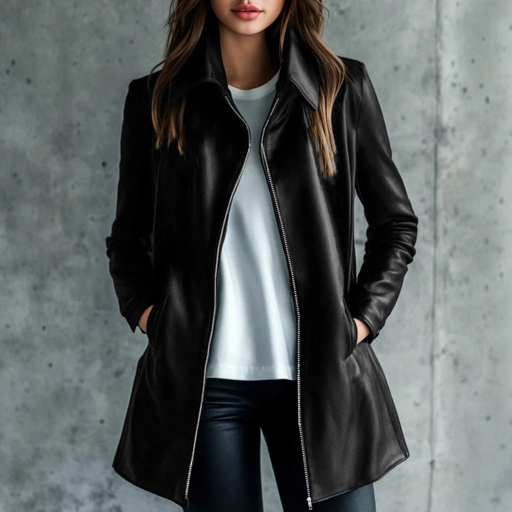 Vegan Leather Jacket